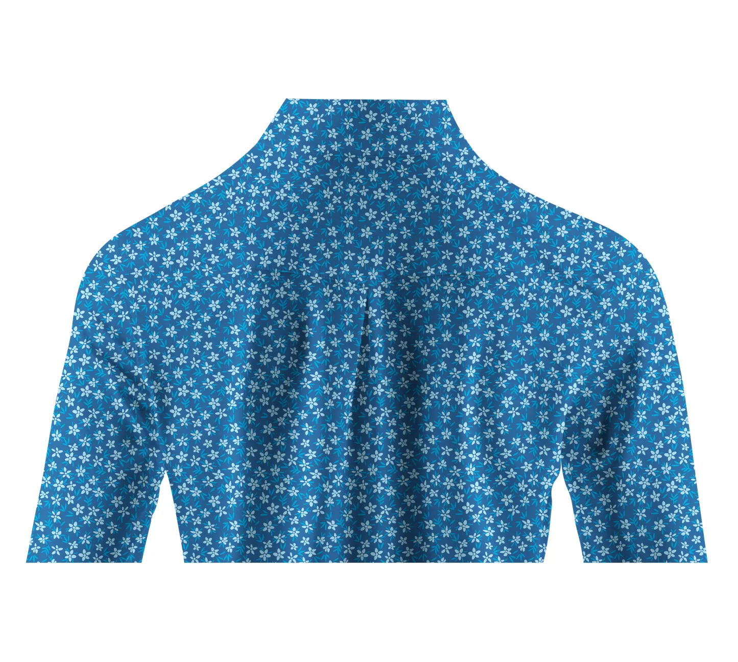 Cherryswing Women's Strawberry Flowers Golf Long Sleeve Polo Shirt