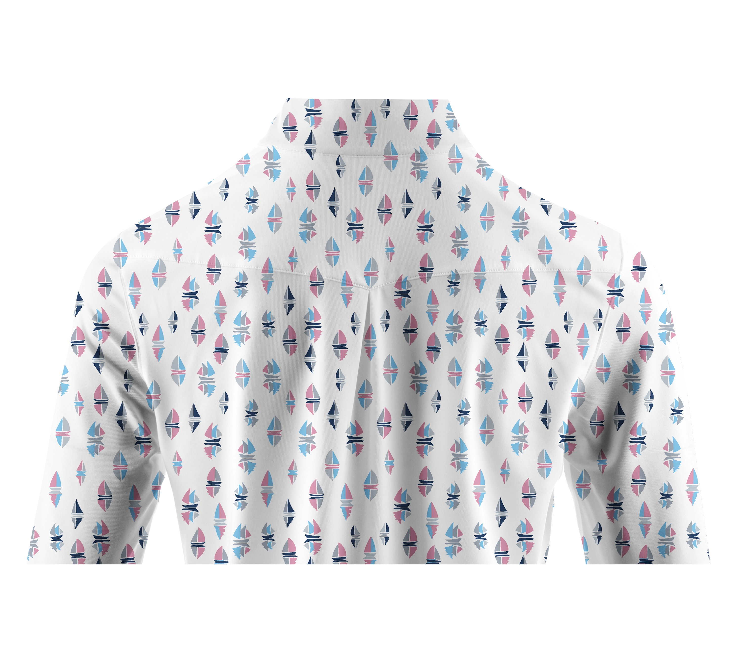 Cherryswing Women's Sailboat Golf Long Sleeve Polo Shirt