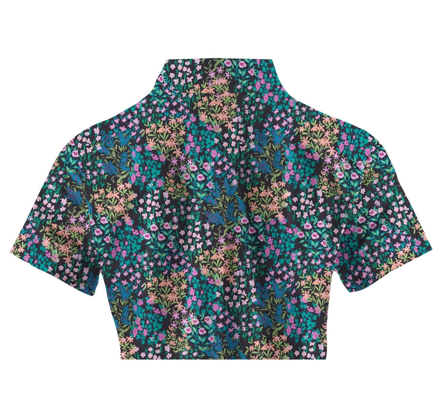 Cherryswing Women's Blossom Golf Short Sleeve Polo Shirt