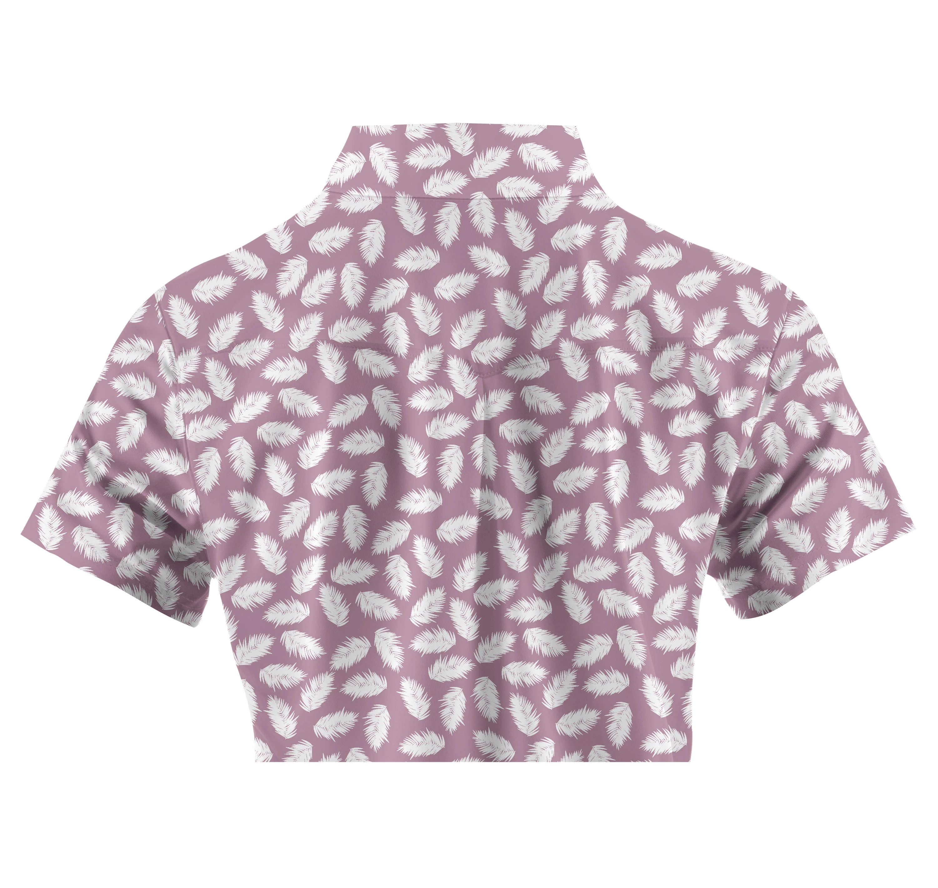 Cherryswing Women's Feather Golf Short Sleeve Polo Shirt