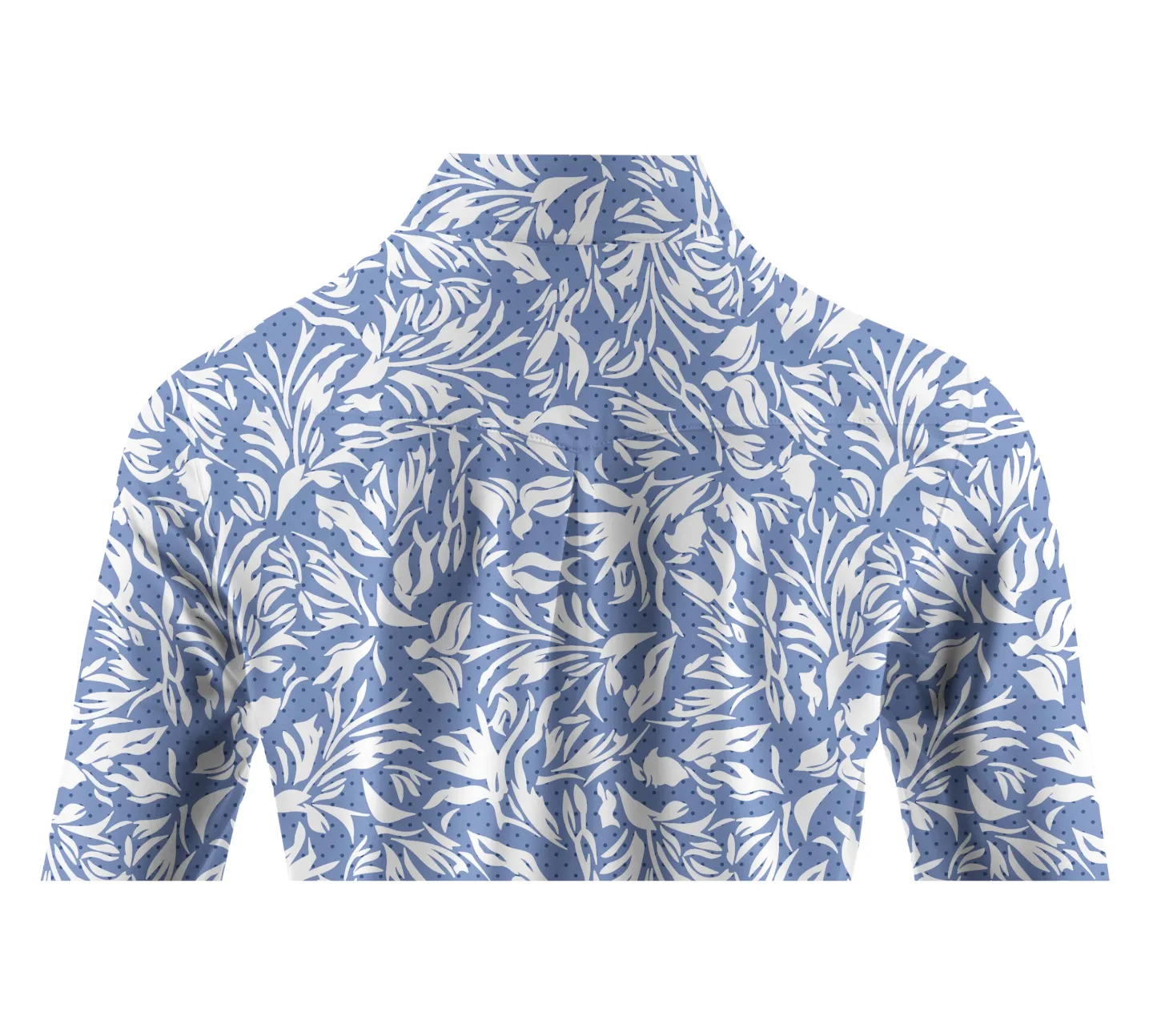 Cherryswing Women's Golf Flower Breathable Long Sleeve Polo Shirt