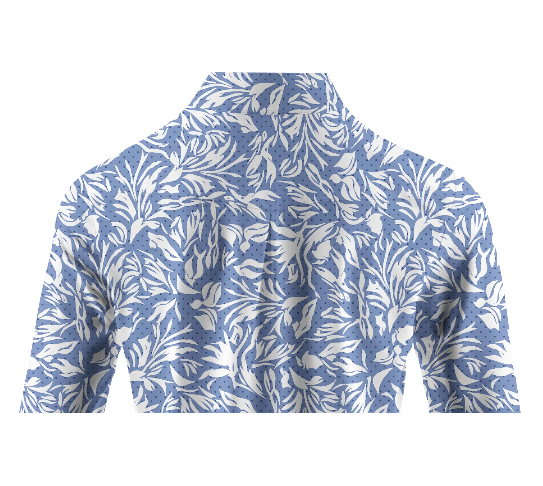 Cherryswing Women's Golf Flower Breathable Long Sleeve Polo Shirt