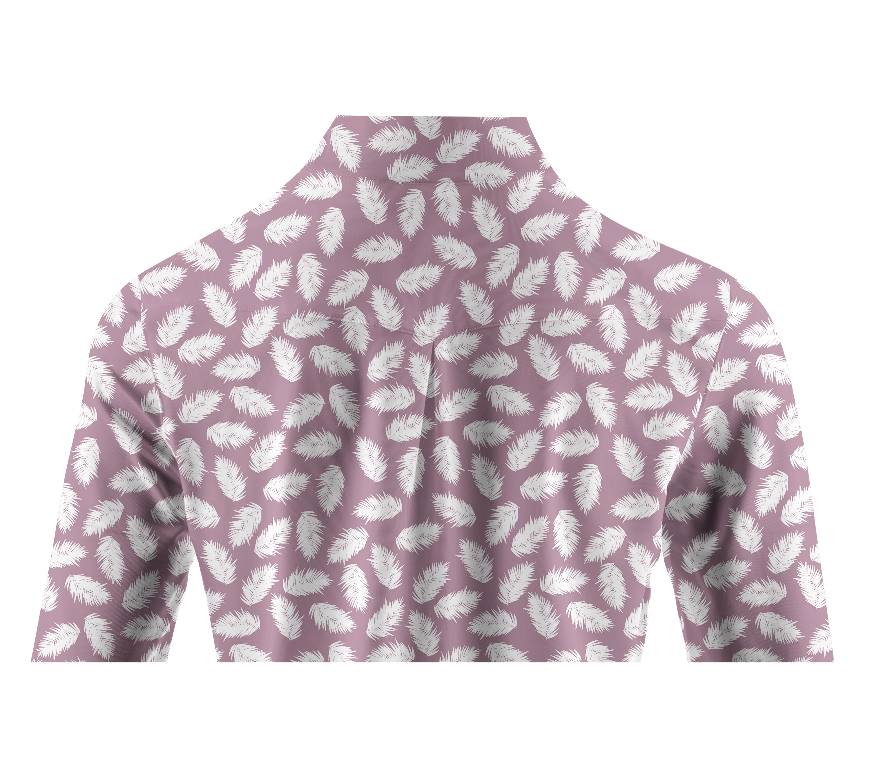 Cherryswing Women's Golf Feather Long Sleeve Polo Shirt