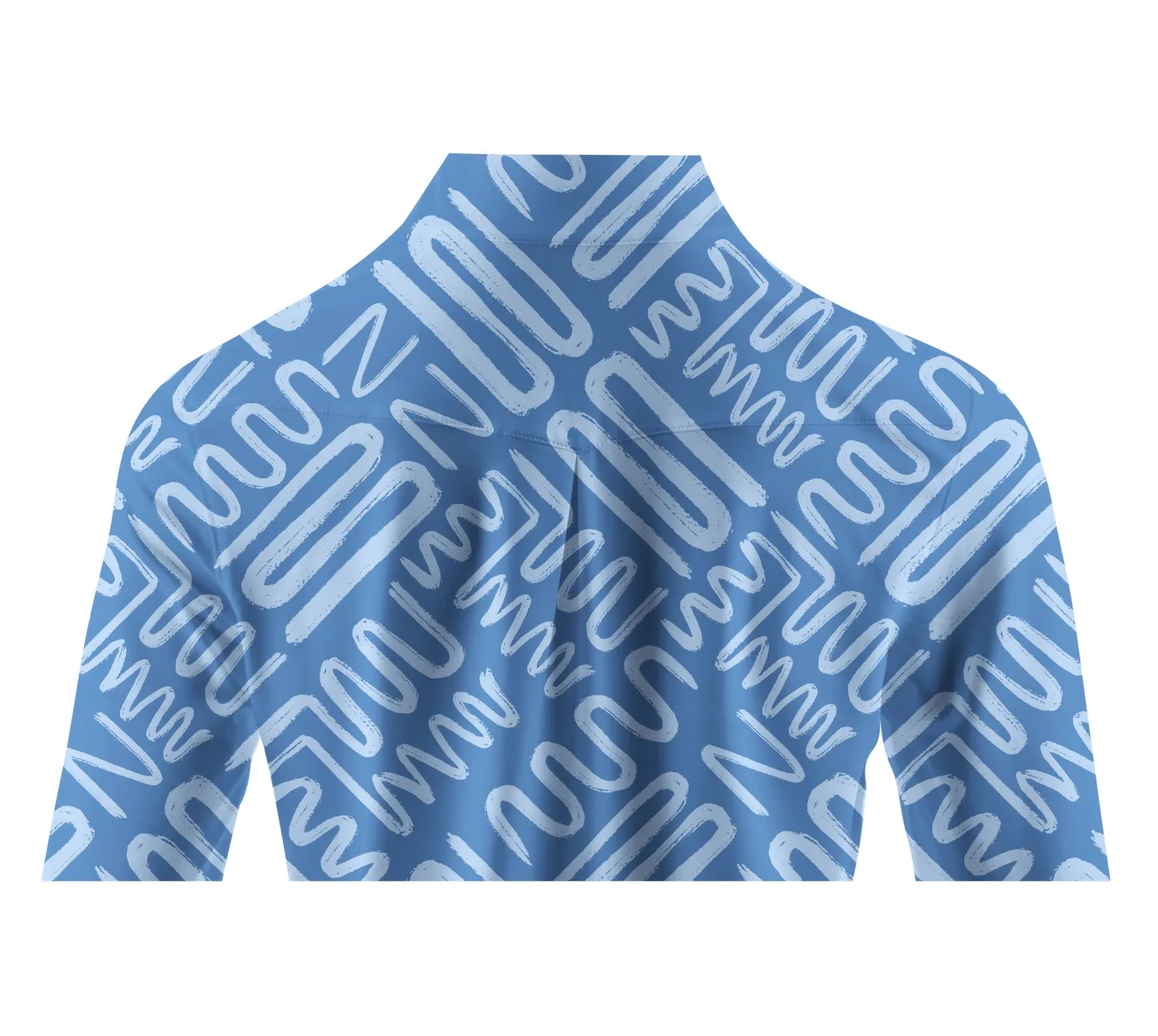 Cherryswing Women's Golf Line Printing Long Sleeve Polo Shirt