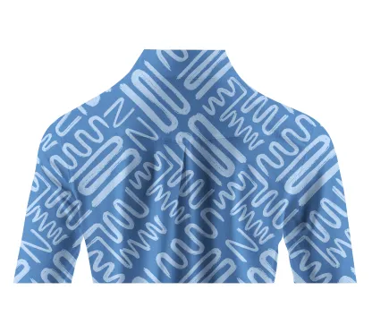 Cherryswing Women's Golf Line Printing Long Sleeve Polo Shirt