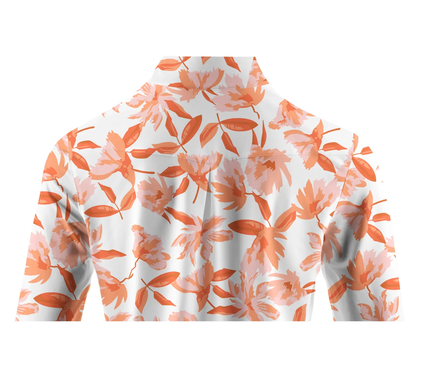 Cherryswing Women's Autumn Blossom Long Sleeve Polo Shirt