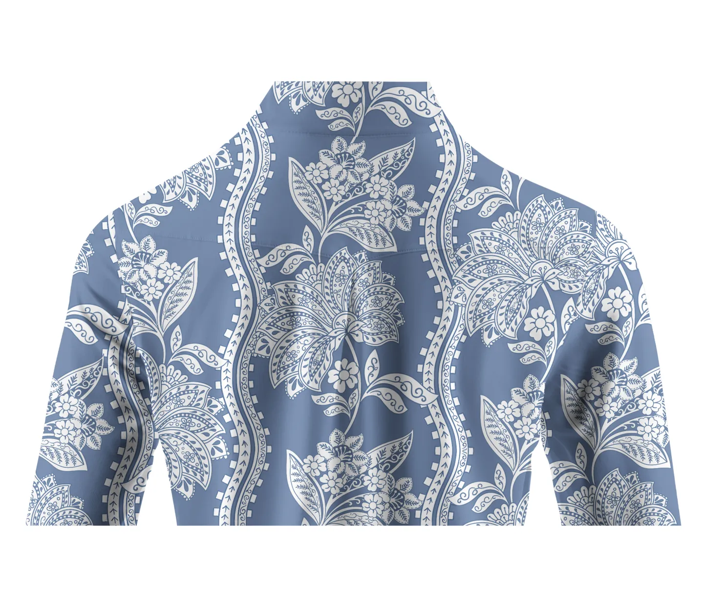 Cherryswing Women's Floral Long Sleeve Golf Polo Shirt