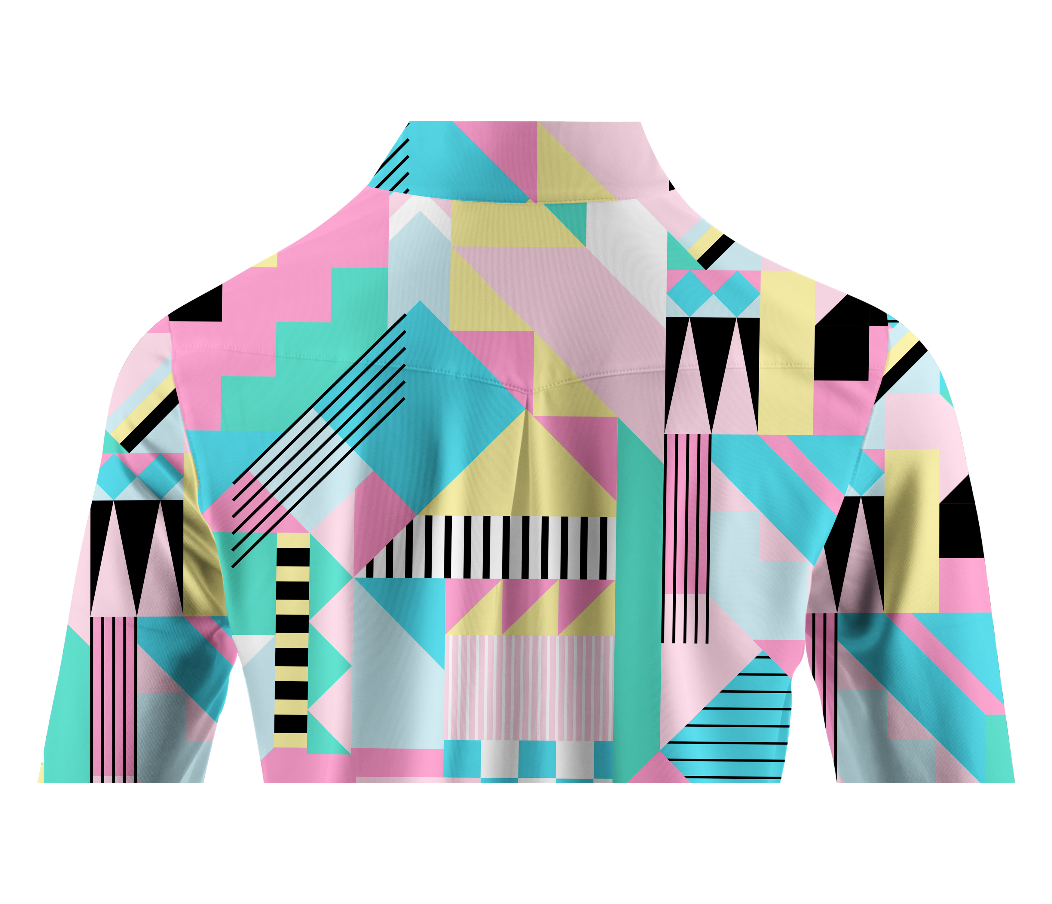 Cherryswing Women's Geometric Long Sleeve Golf Shirt