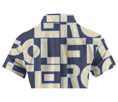 Cherryswing Women's Maze of Fairways Short Sleeve Golf Shirt