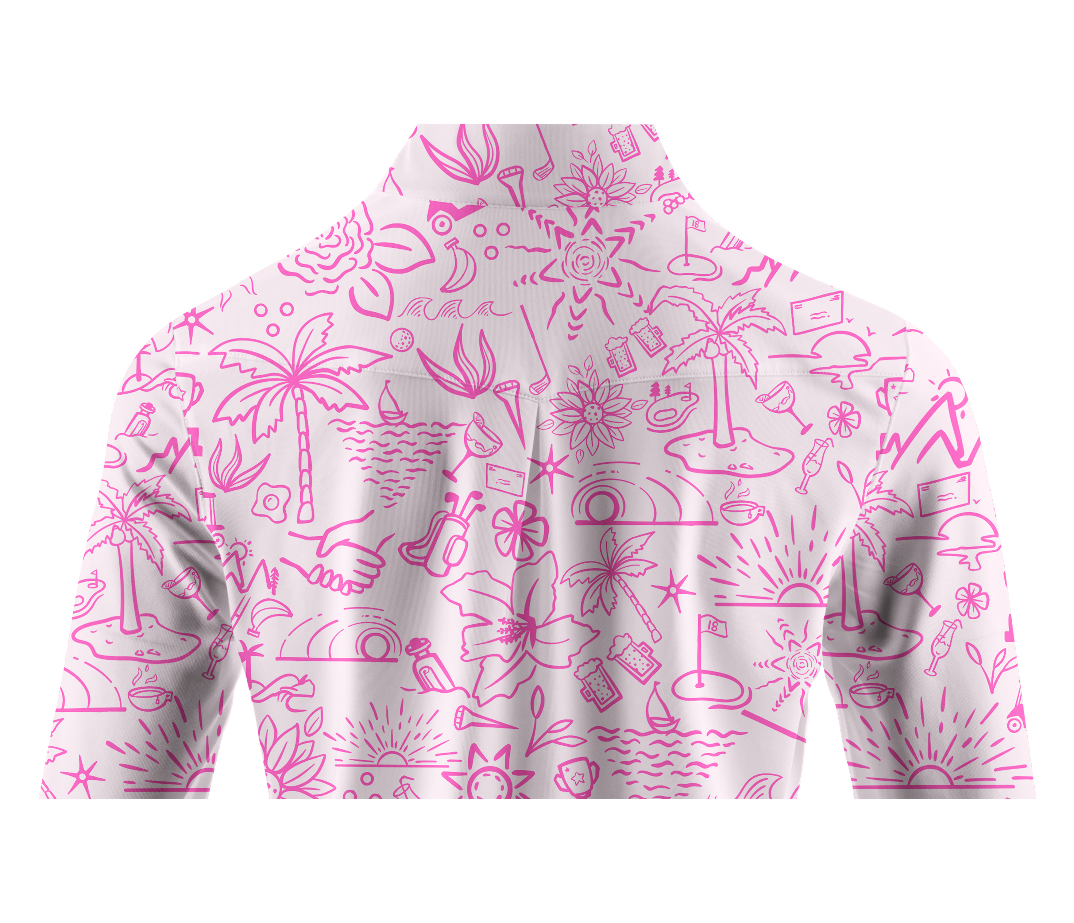 Cherryswing Women's Garden Party Long Sleeve Golf Shirt