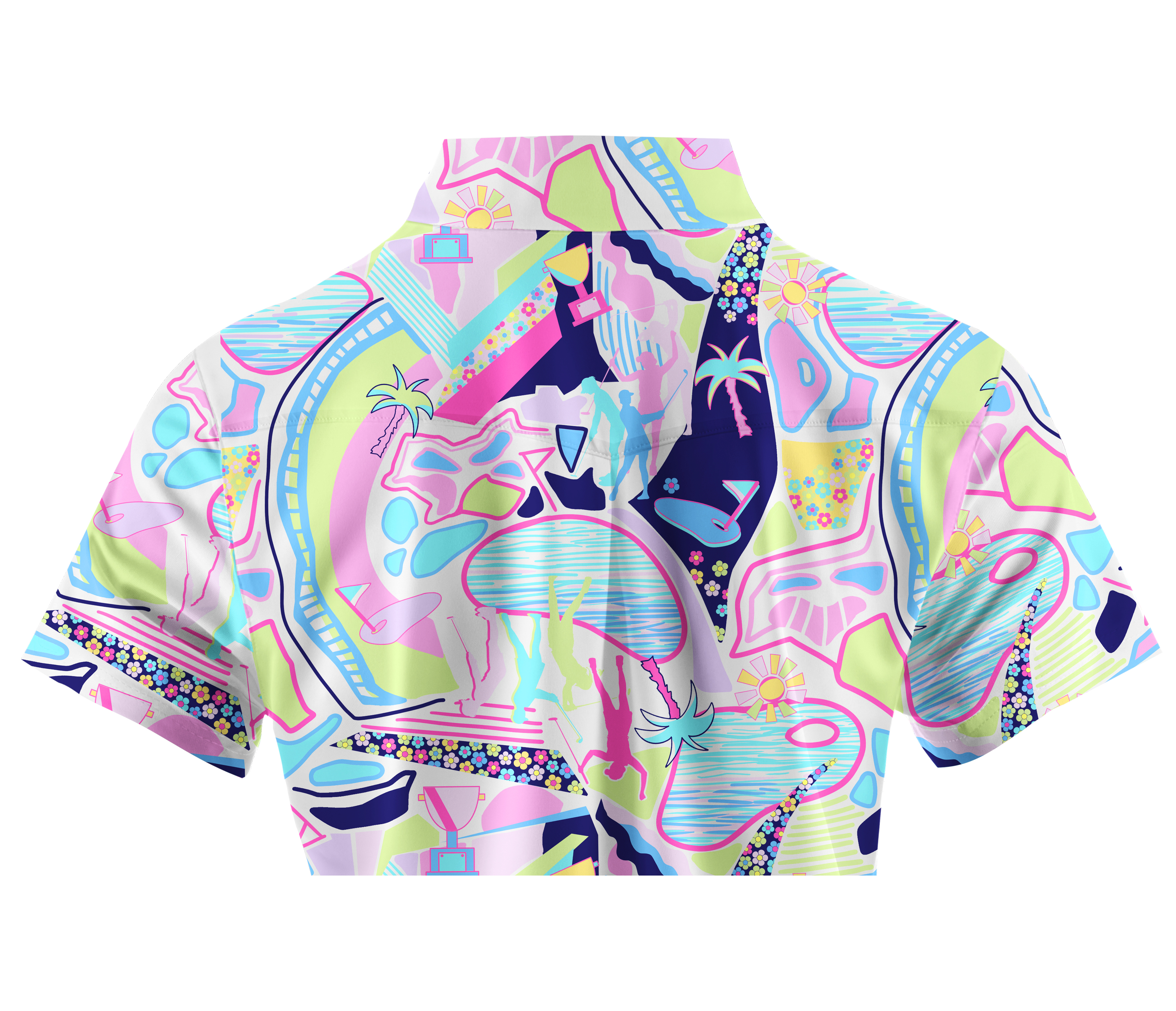 Cherryswing Women's Garden Party Short Sleeve Golf Shirt