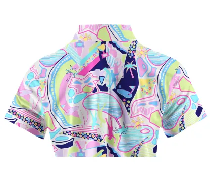 Cherryswing Women's Garden Party Short Sleeve Golf Shirt