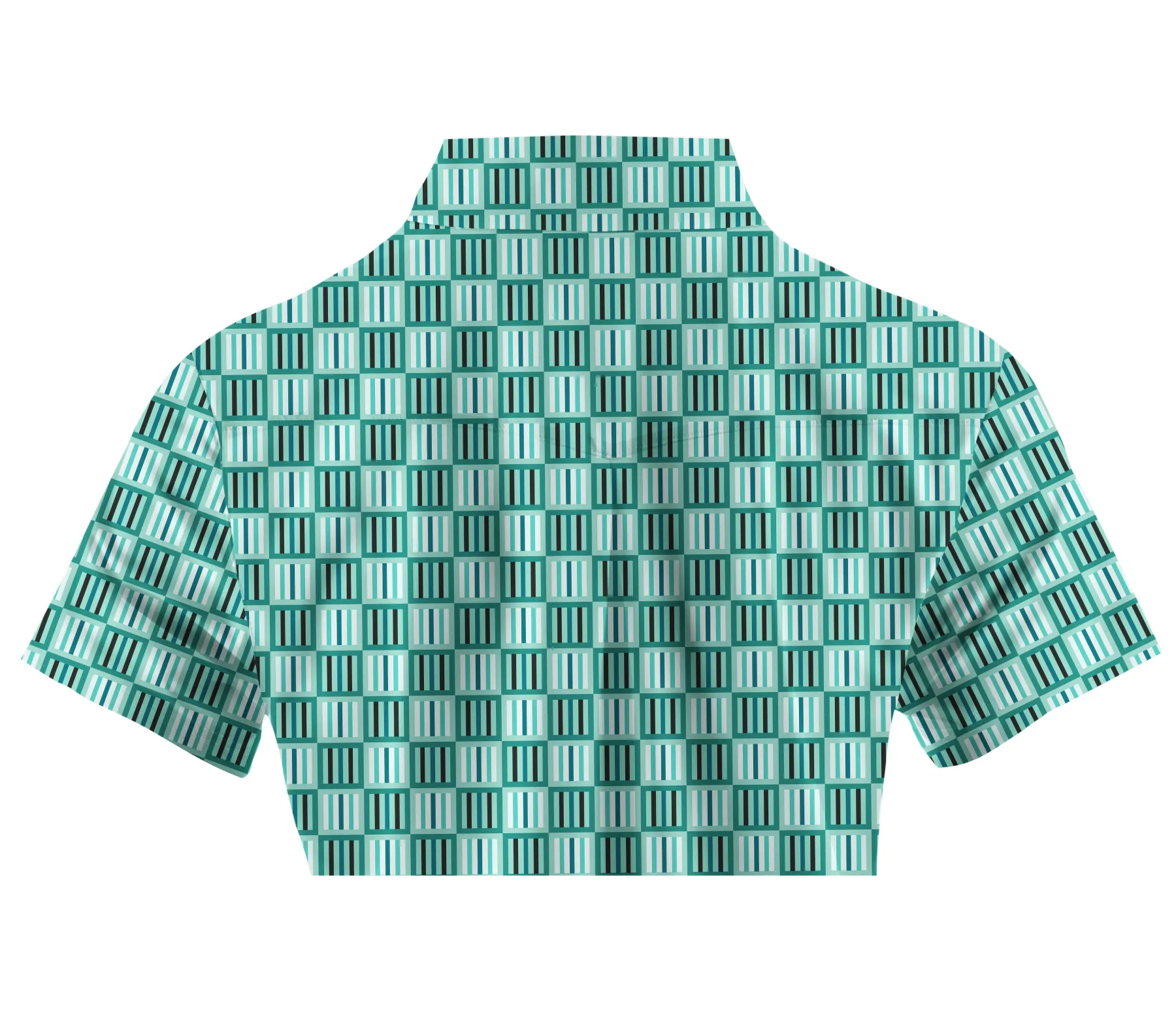 Cherryswing Women's Geometric Mastery Short Sleeve Golf Shirt
