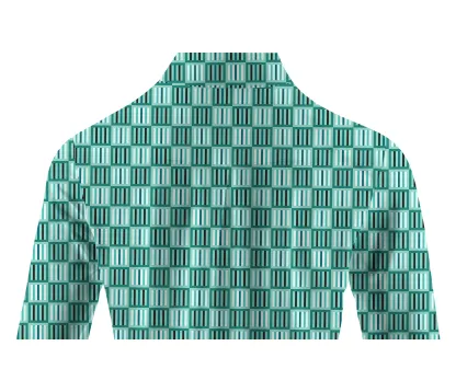 Cherryswing Women's Geometric Mastery Long Sleeve Golf Shirt