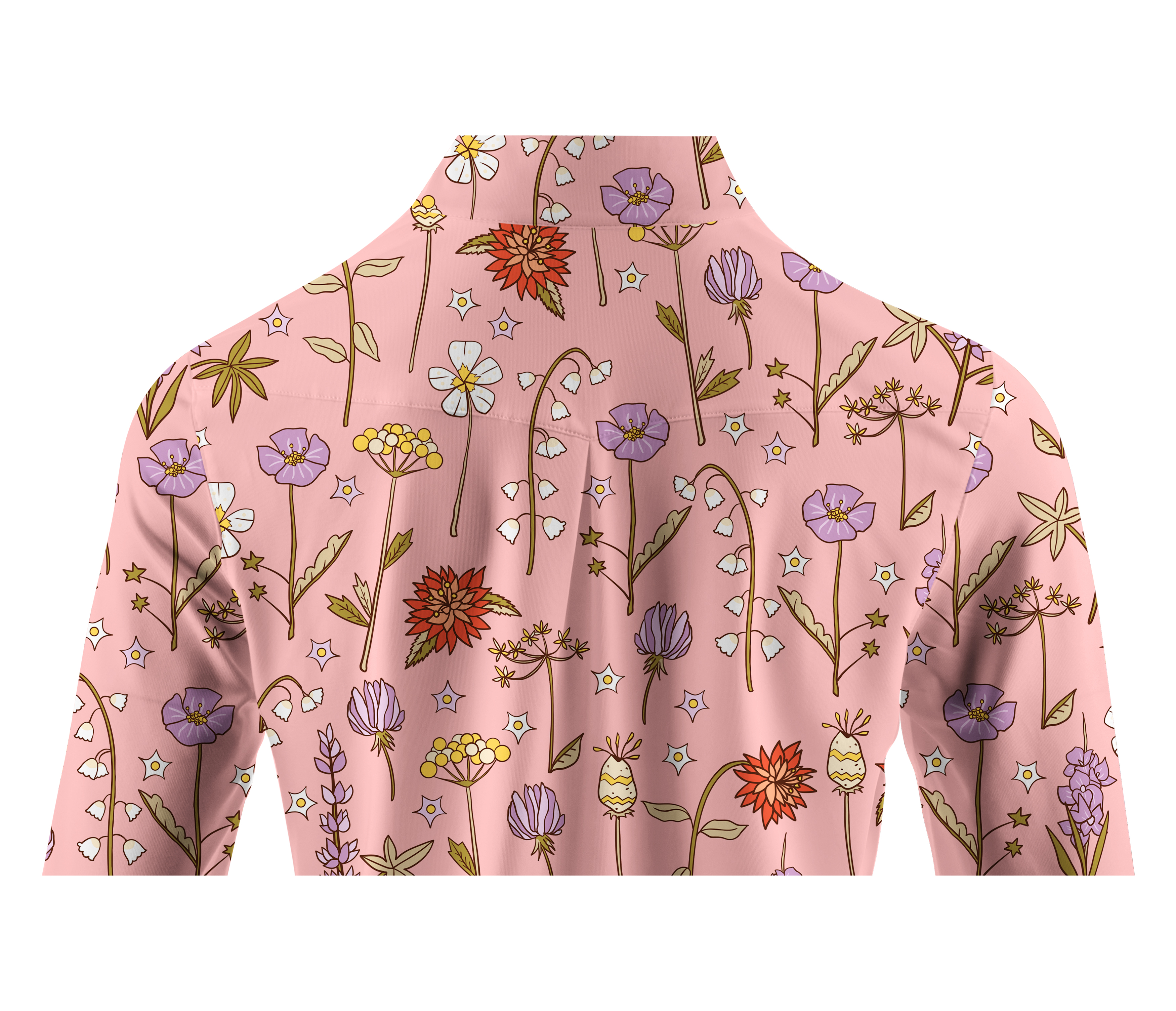 Cherryswing Women's Spring Meadow Long Sleeve Golf Shirt