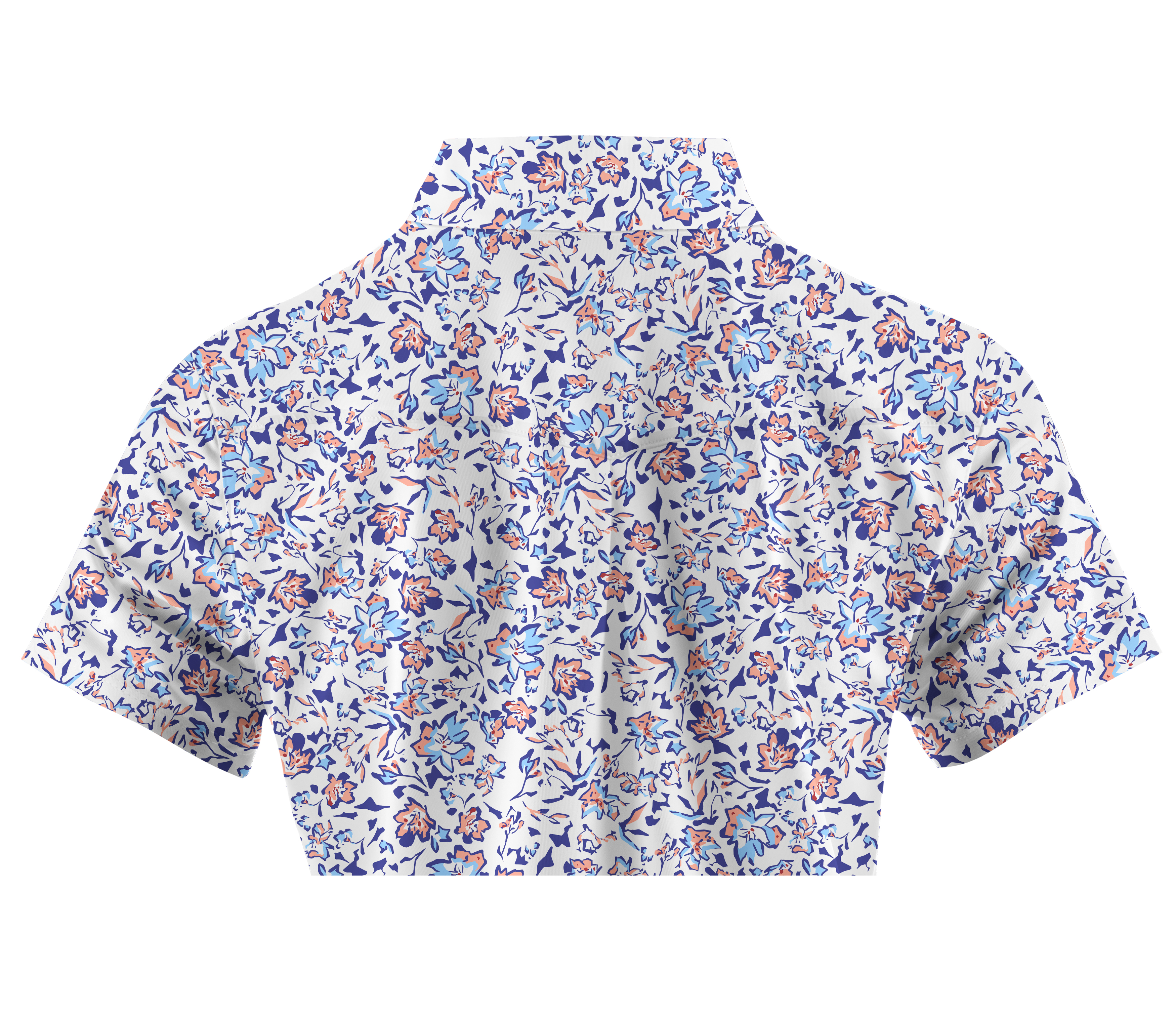 Cherryswing Women's English Garden Short Sleeve Golf Shirt