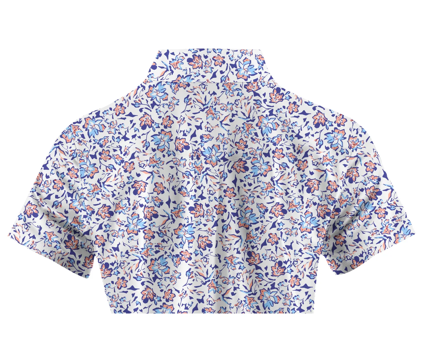 Cherryswing Women's English Garden Short Sleeve Golf Shirt