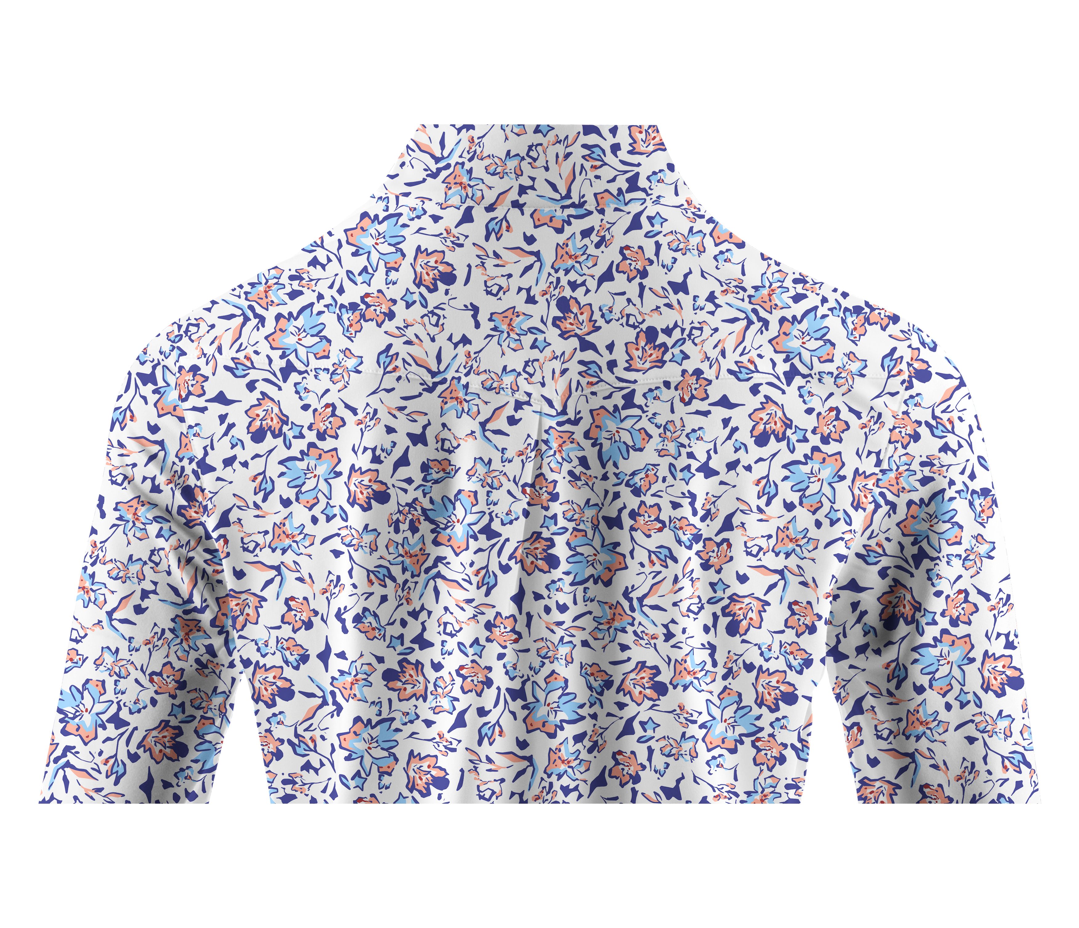 Cherryswing Women's English Garden Long Sleeve Golf Shirt
