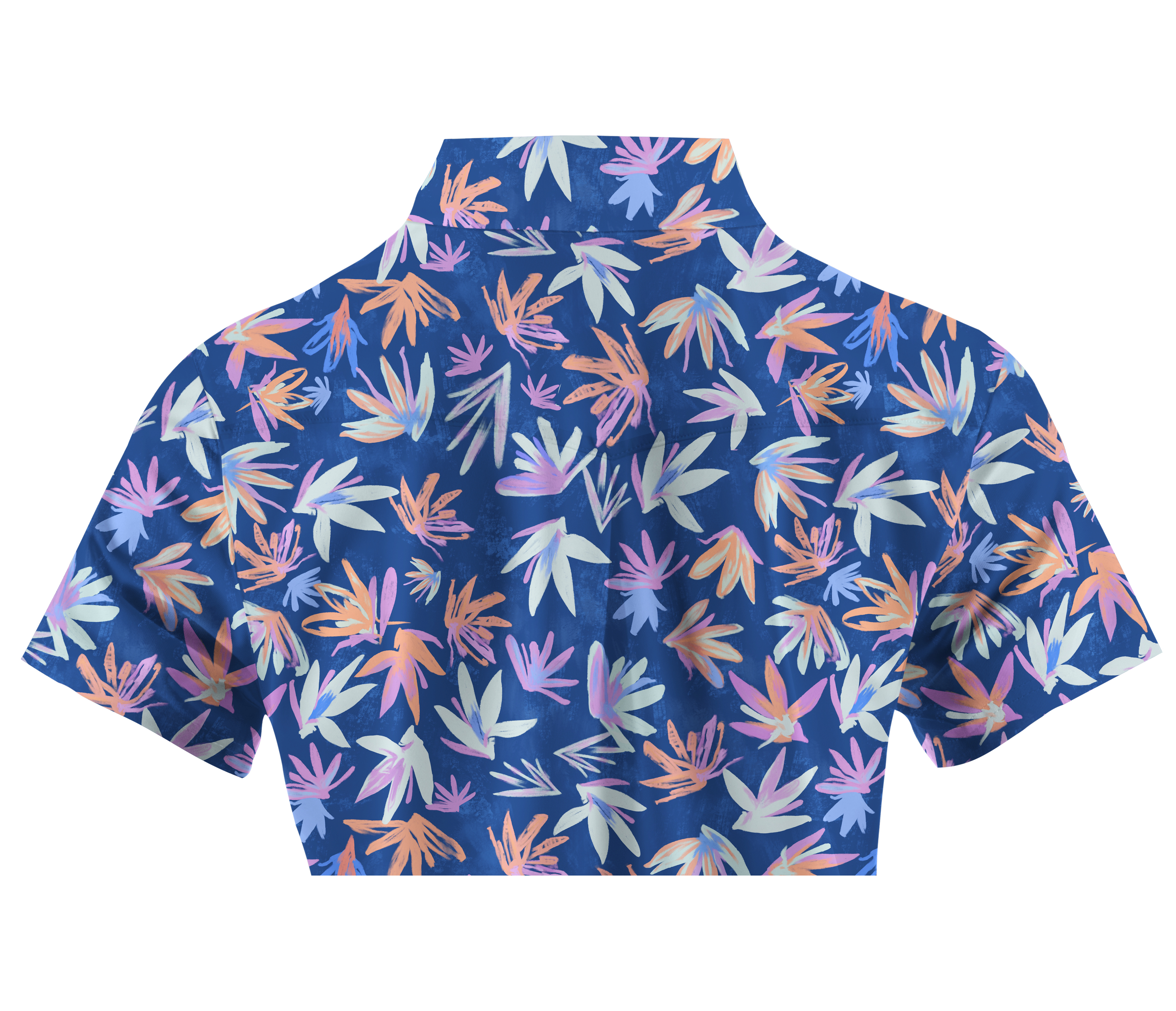 Cherryswing Women's Autumnal Garden Short Sleeve Golf Shirt