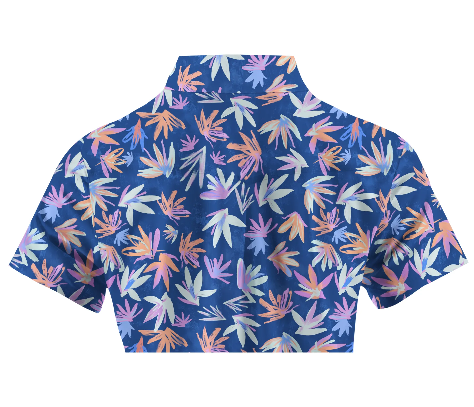 Cherryswing Women's Autumnal Garden Short Sleeve Golf Shirt