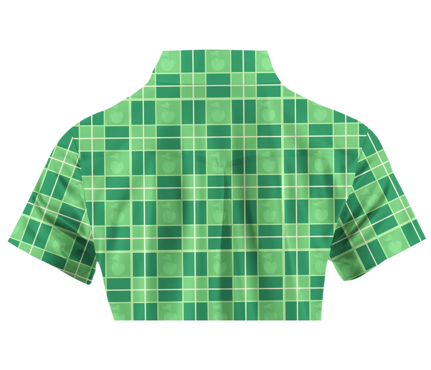 Cherryswing Women's Plaids Golf Short Sleeve Polo Shirt