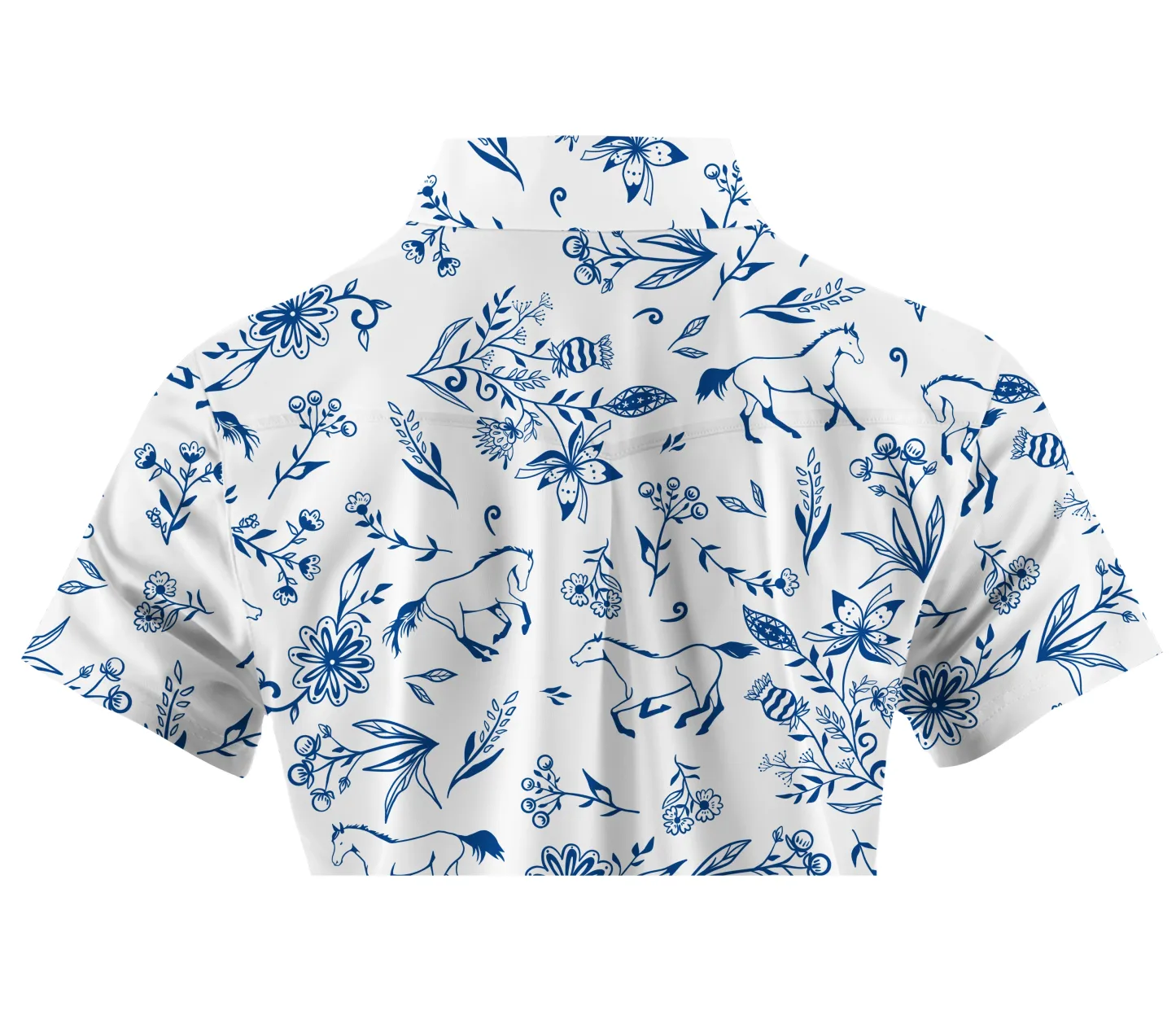 Cherryswing Women's Freeform Lines Golf Short Sleeve Polo Shirt