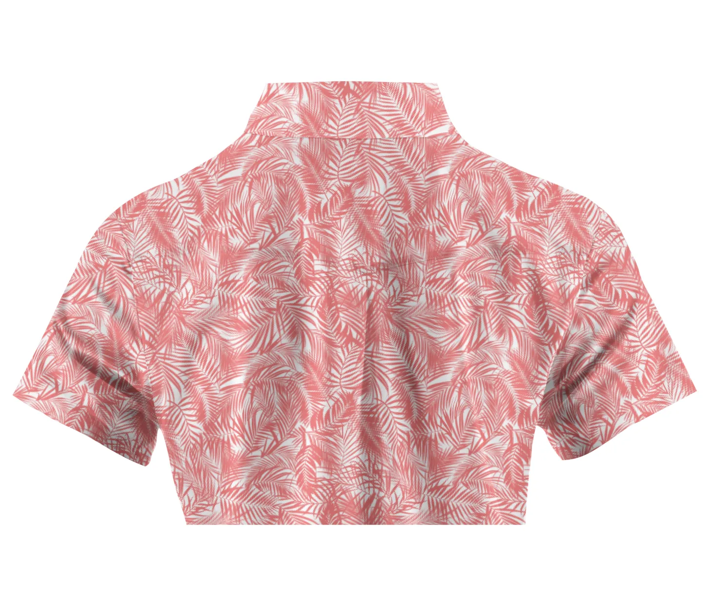 Cherryswing Women's Tropical Foliage  Golf Short Sleeve Polo Shirt