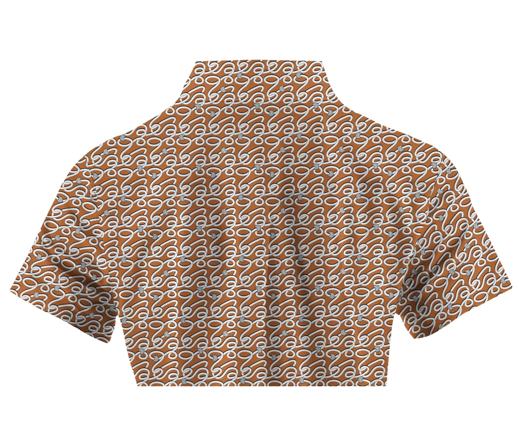 Cherryswing Women's Elegant Curves  Golf Short Sleeve Polo Shirt