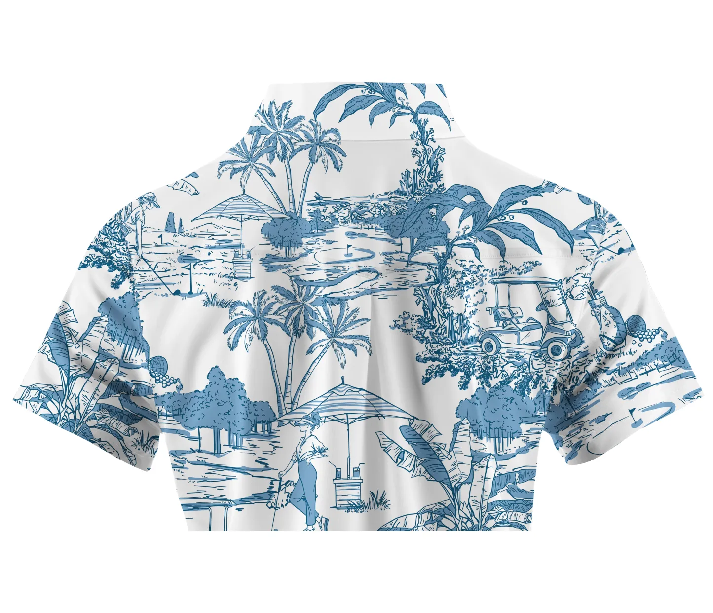 Cherryswing Women's Holiday Getaway Golf Short Sleeve Polo Shirt