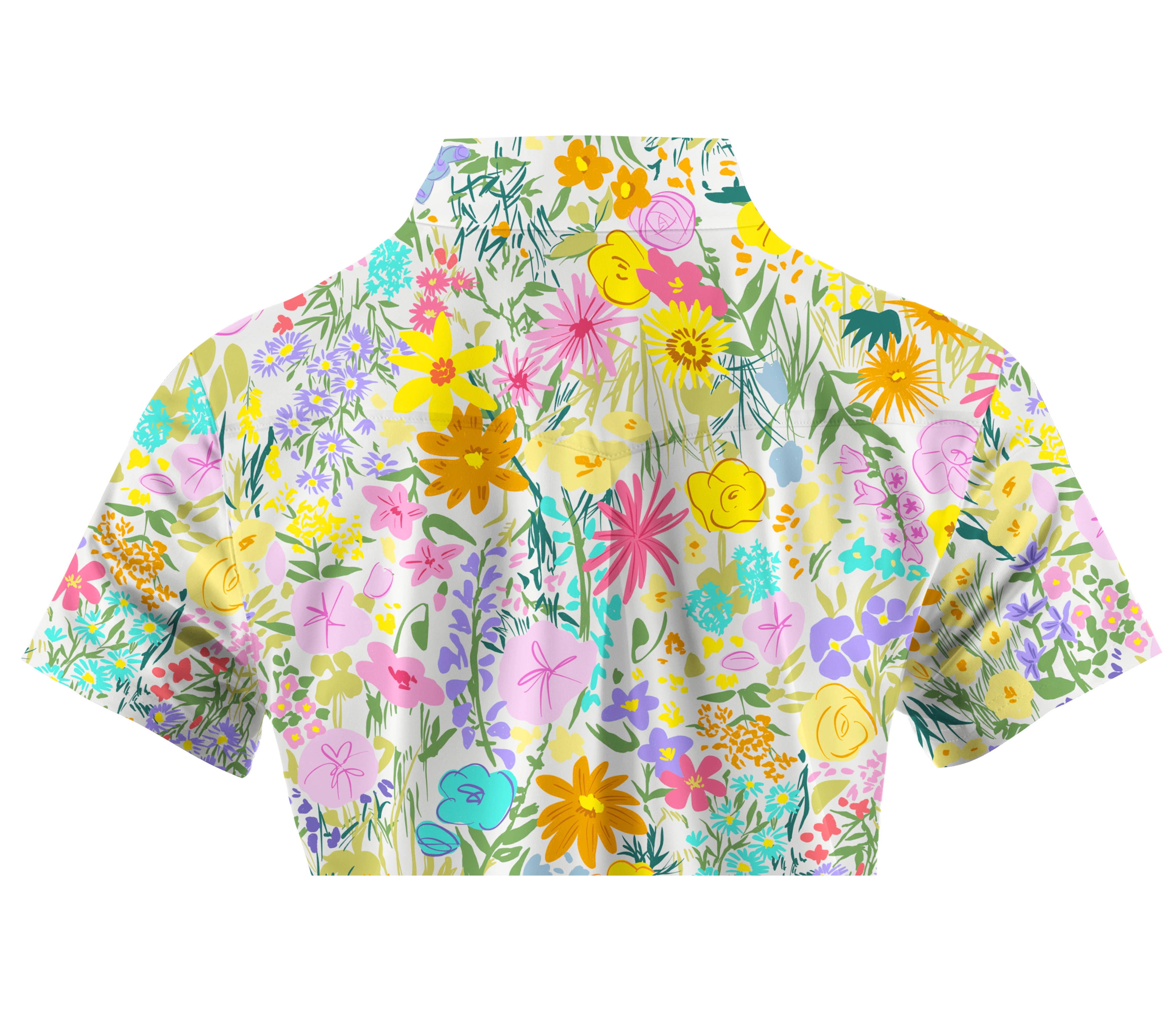 Cherryswing Women's Nature's Beauty Golf Short Sleeve Polo Shirt