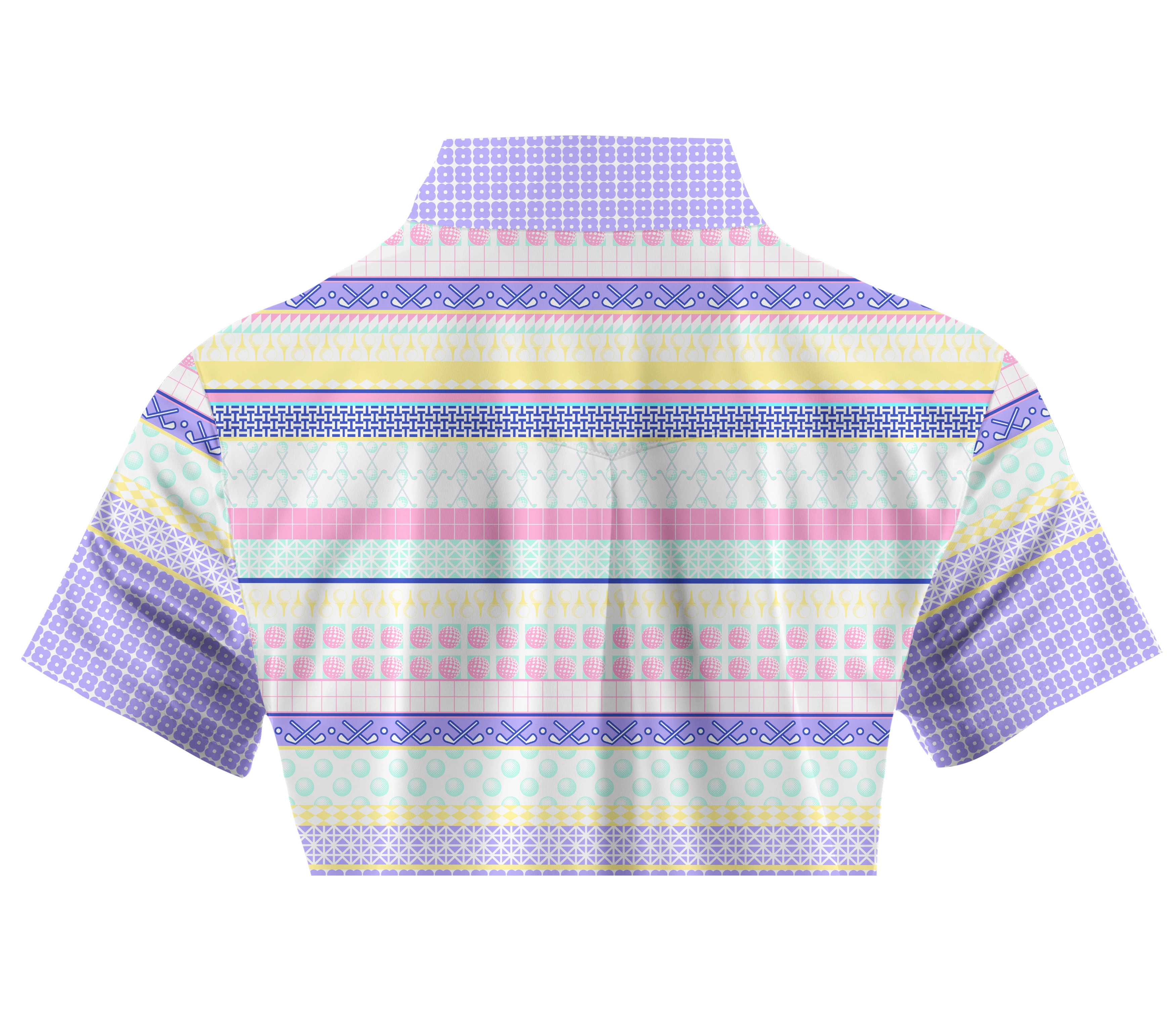 Cherryswing Women's English Countryside Golf Short Sleeve Polo Shirt