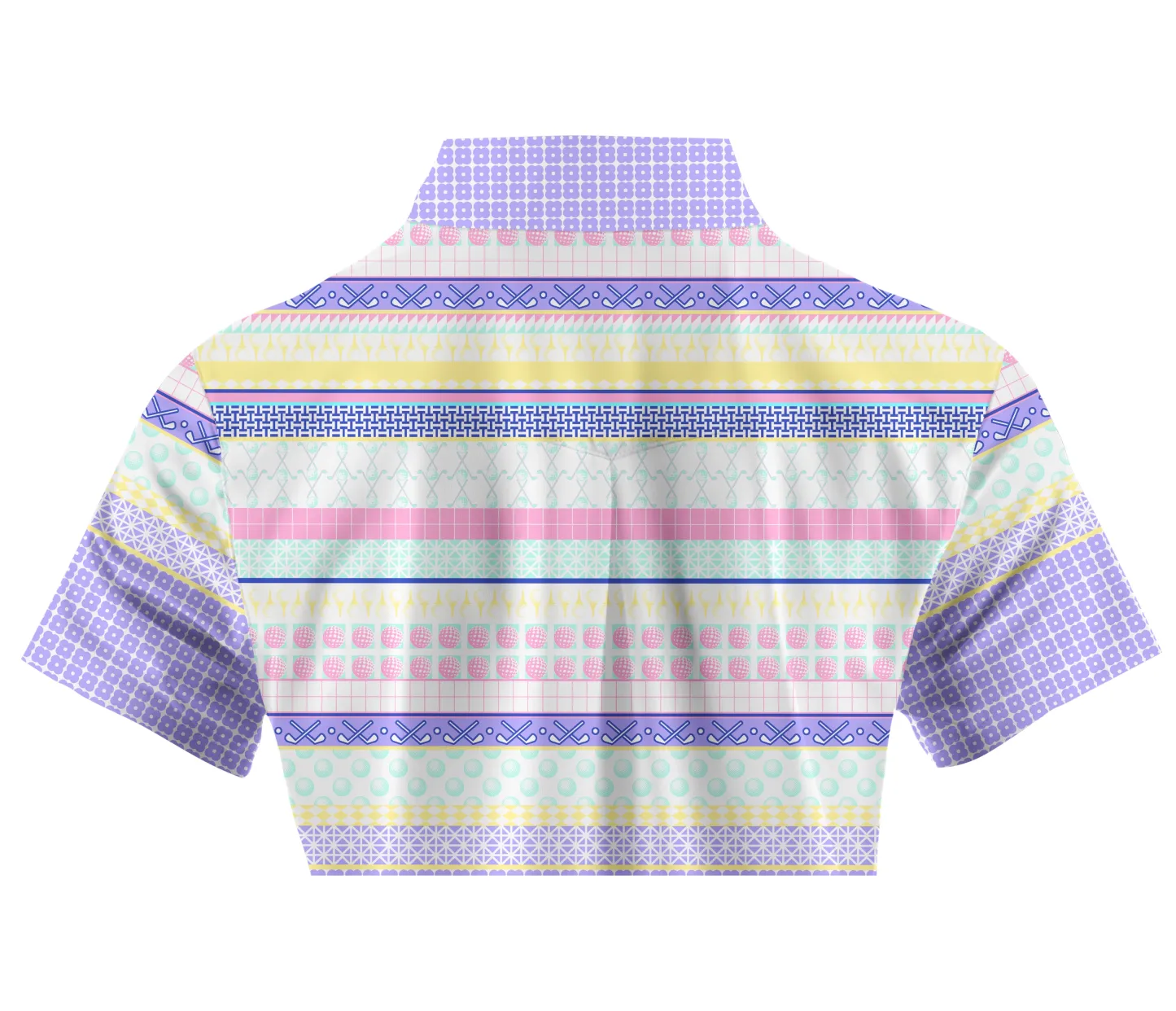 Cherryswing Women's English Countryside Golf Short Sleeve Polo Shirt