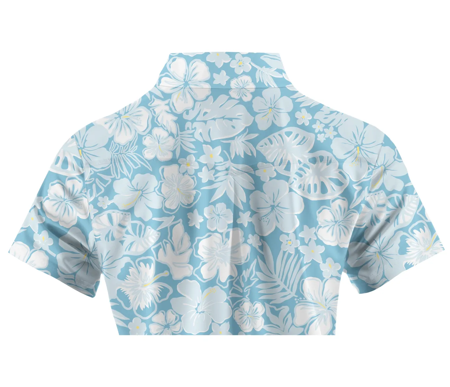 Cherryswing Women's Floral Pattern Short Sleeve Polo Shirt