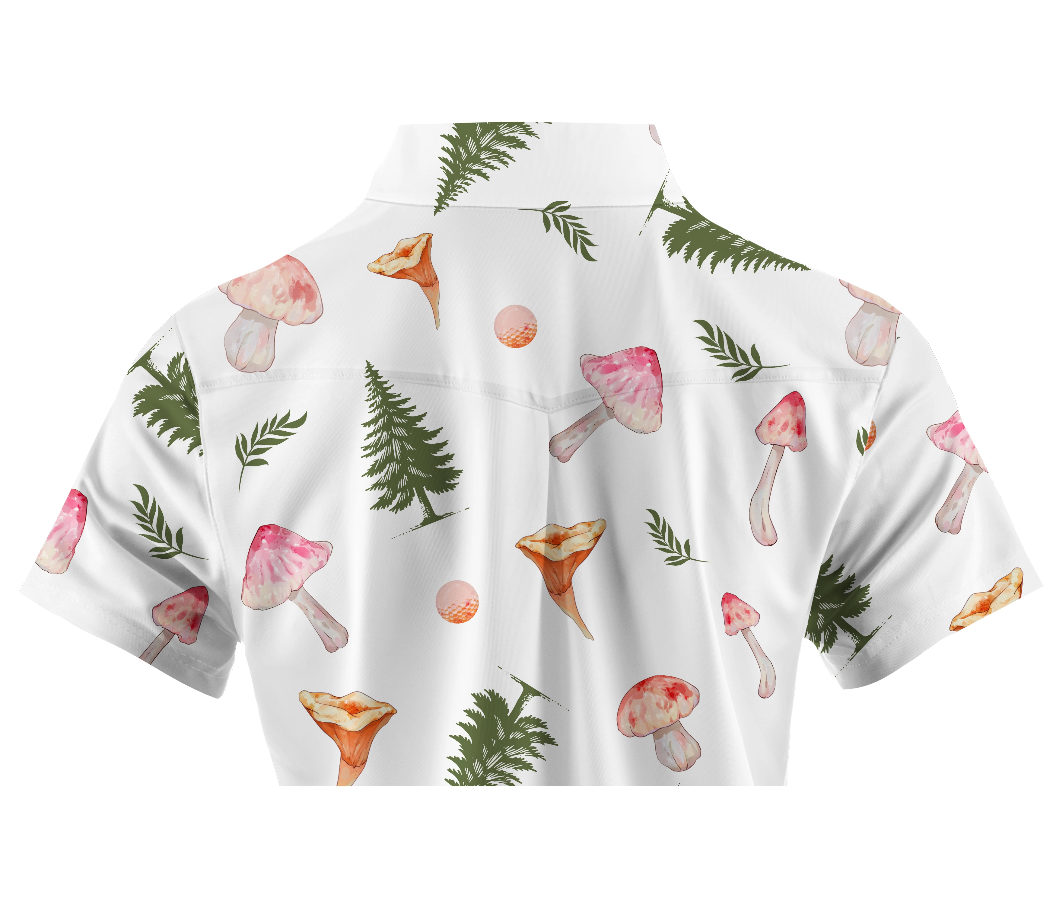 Cherryswing Women's Summer Picnics Short Sleeve Polo Shirt