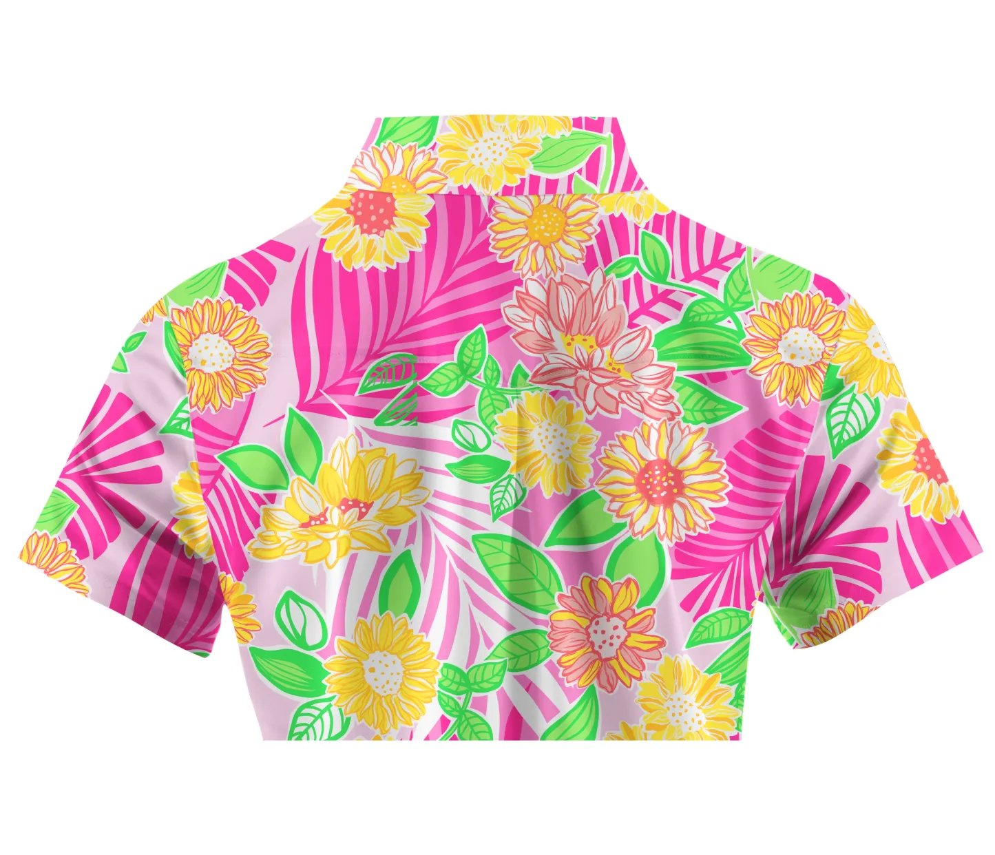 Cherryswing Women's Burst of Spring Short Sleeve Polo Shirt