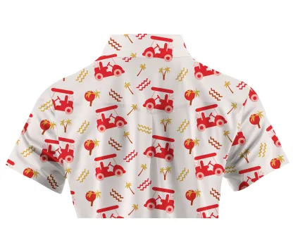 Cherryswing Women's Playful Golf Short Sleeve Polo Shirt