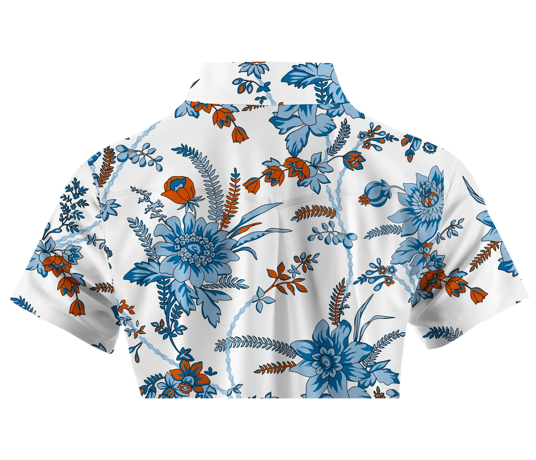 Cherryswing Women's Naturally Growing Orchids Short Sleeve Polos