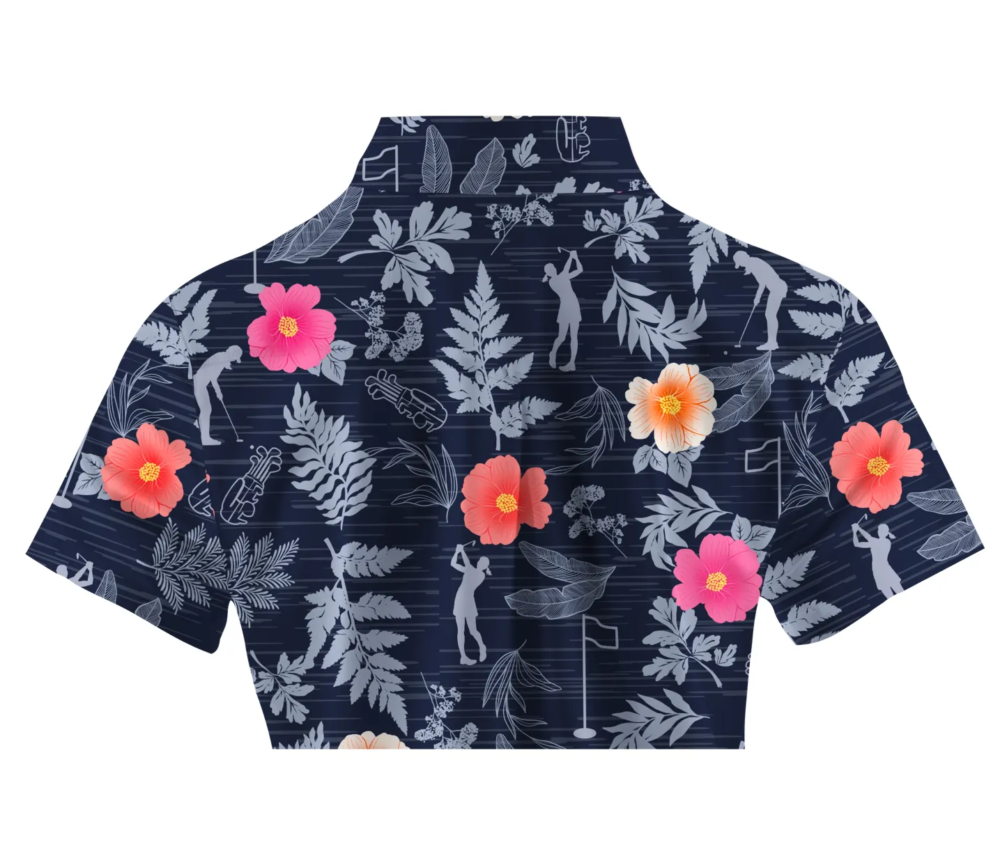 Cherryswing Women's Wild Golf Short Sleeve Polos