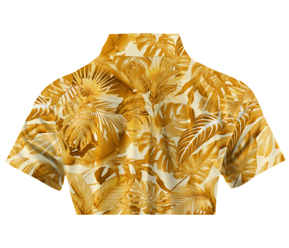 Cherryswing Women's Mysterious Nature Short Sleeve Polos