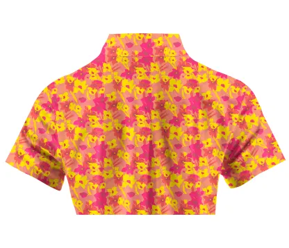 Cherryswing Women's Vibrant Spring Short Sleeve Polos