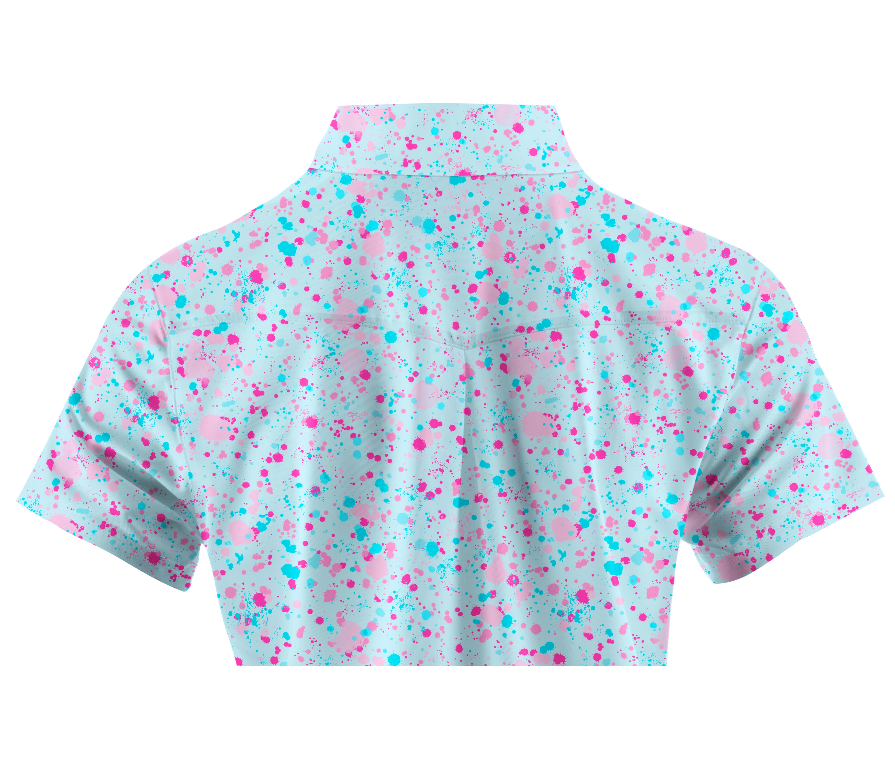 Cherryswing Women's Green Entertainment Short Sleeve Polos