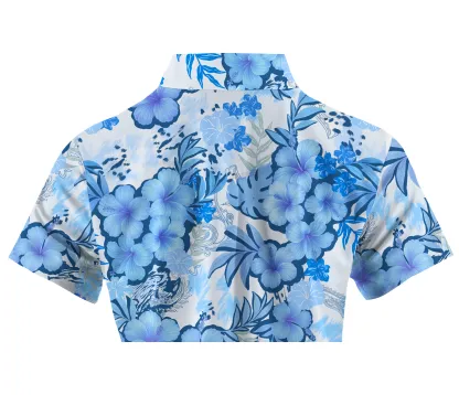 Cherryswing Women's Modern Art Short Sleeve Polos