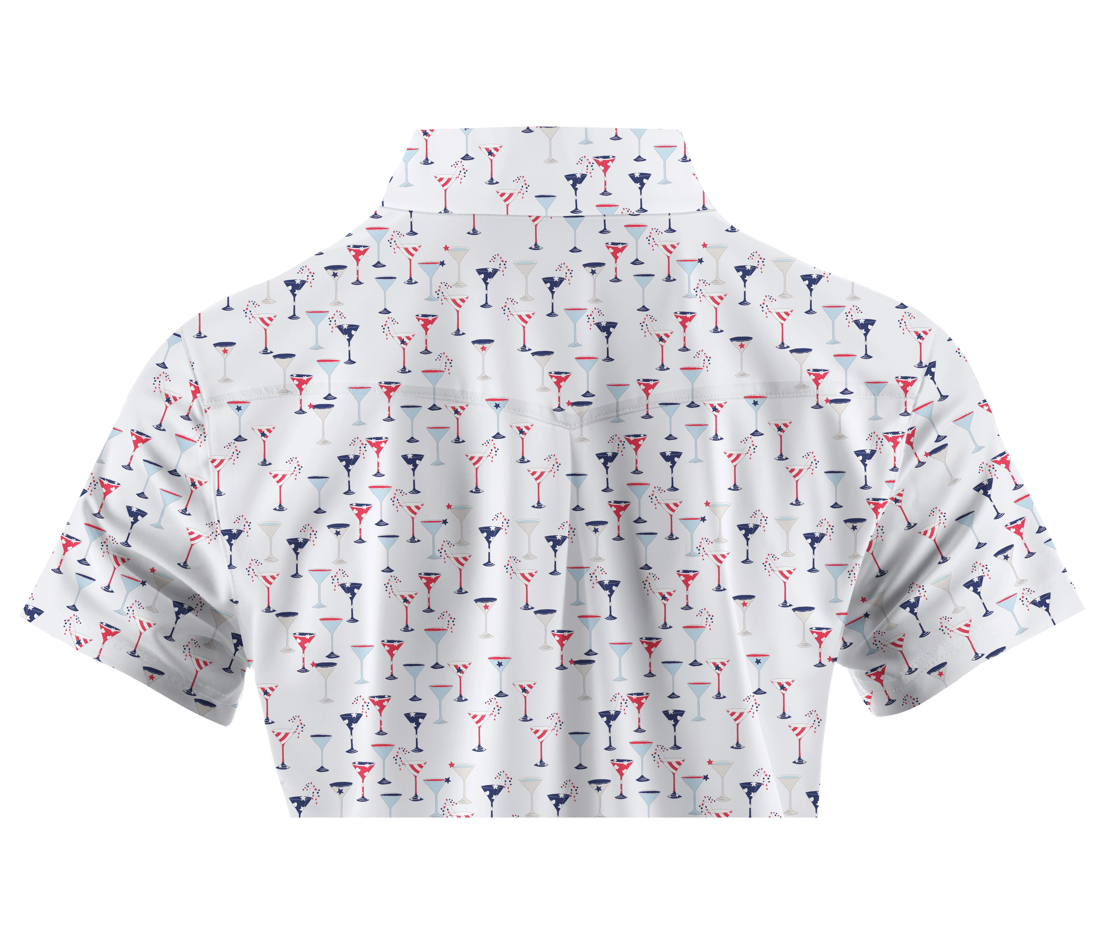 Cherryswing Women's Celebratory Atmosphere Short Sleeve Polos