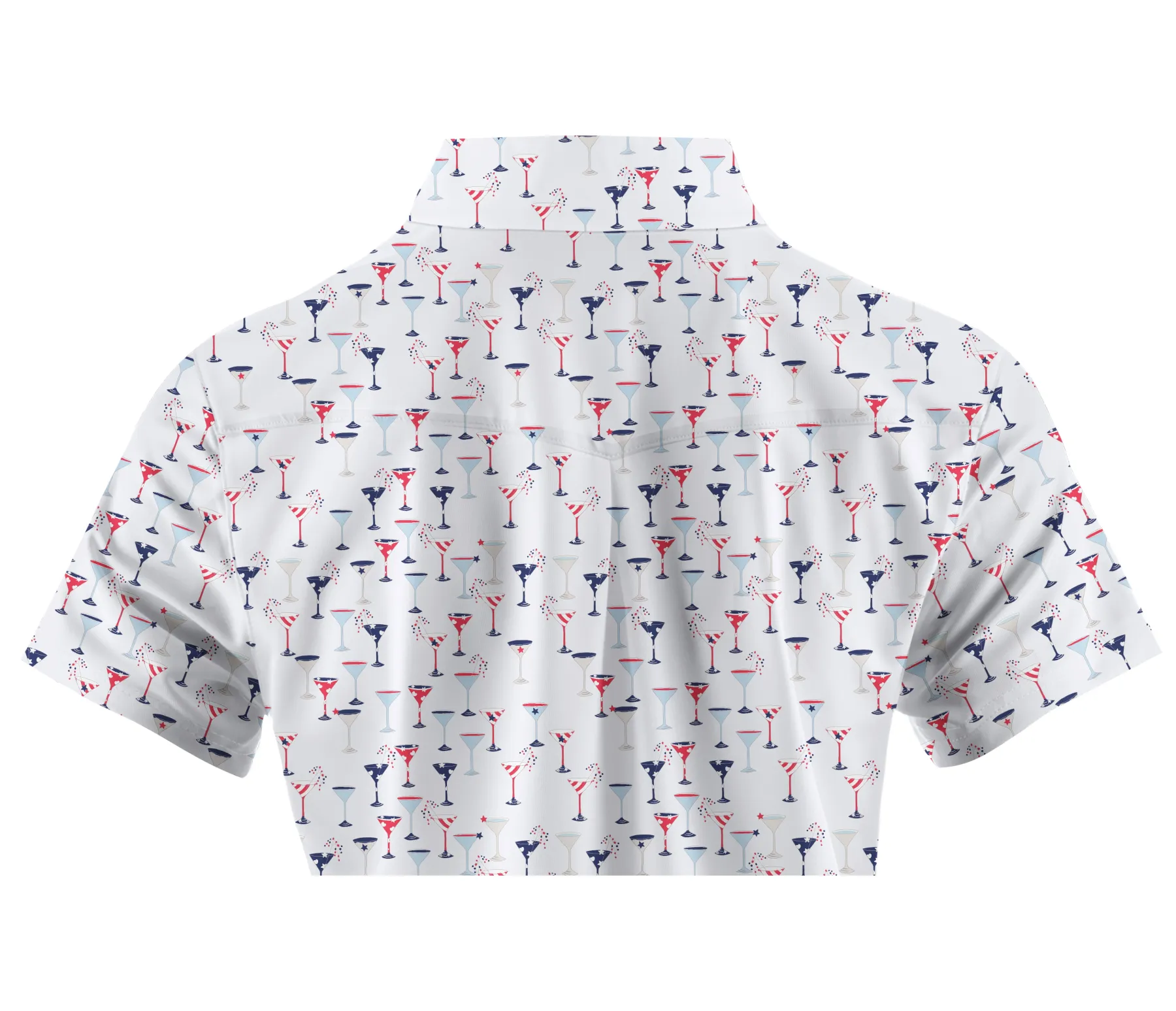 Cherryswing Women's Celebratory Atmosphere Short Sleeve Polos