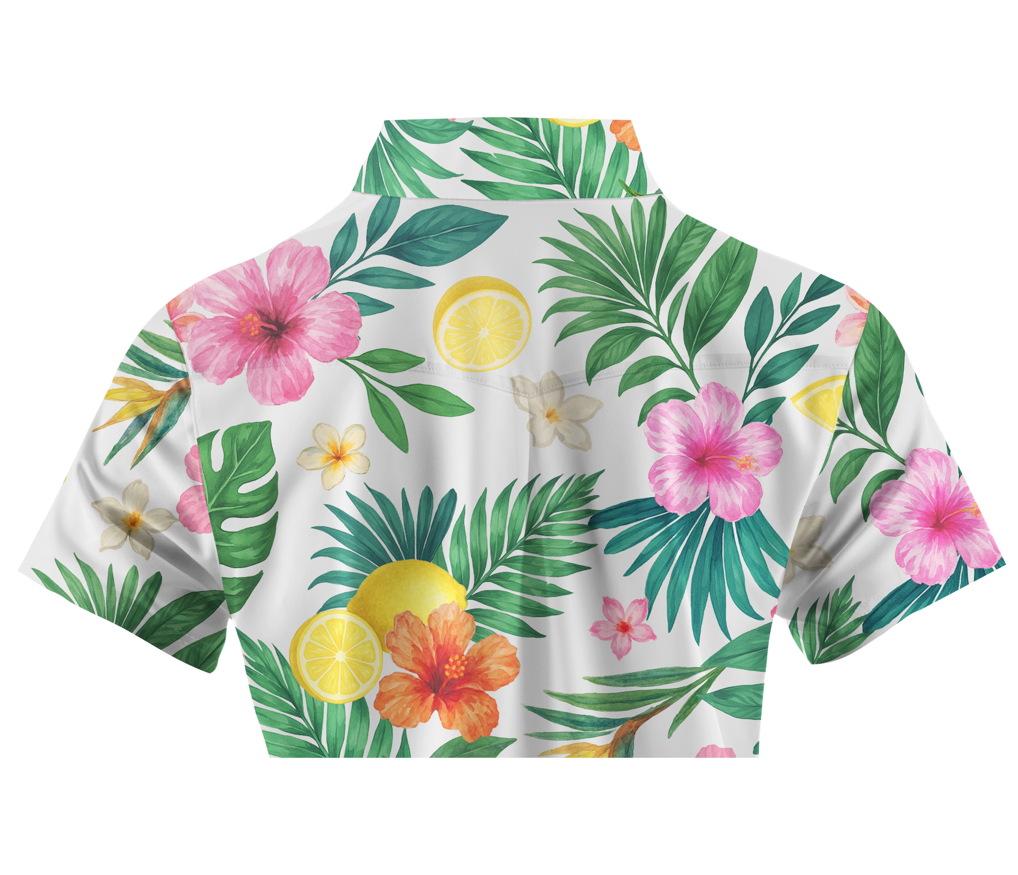 Cherryswing Women's Citrus Garden Short Sleeve Polos