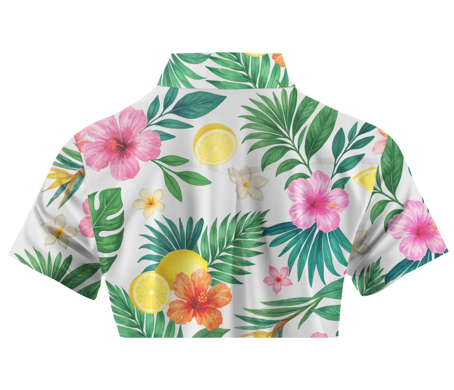 Cherryswing Women's Citrus Garden Short Sleeve Polos