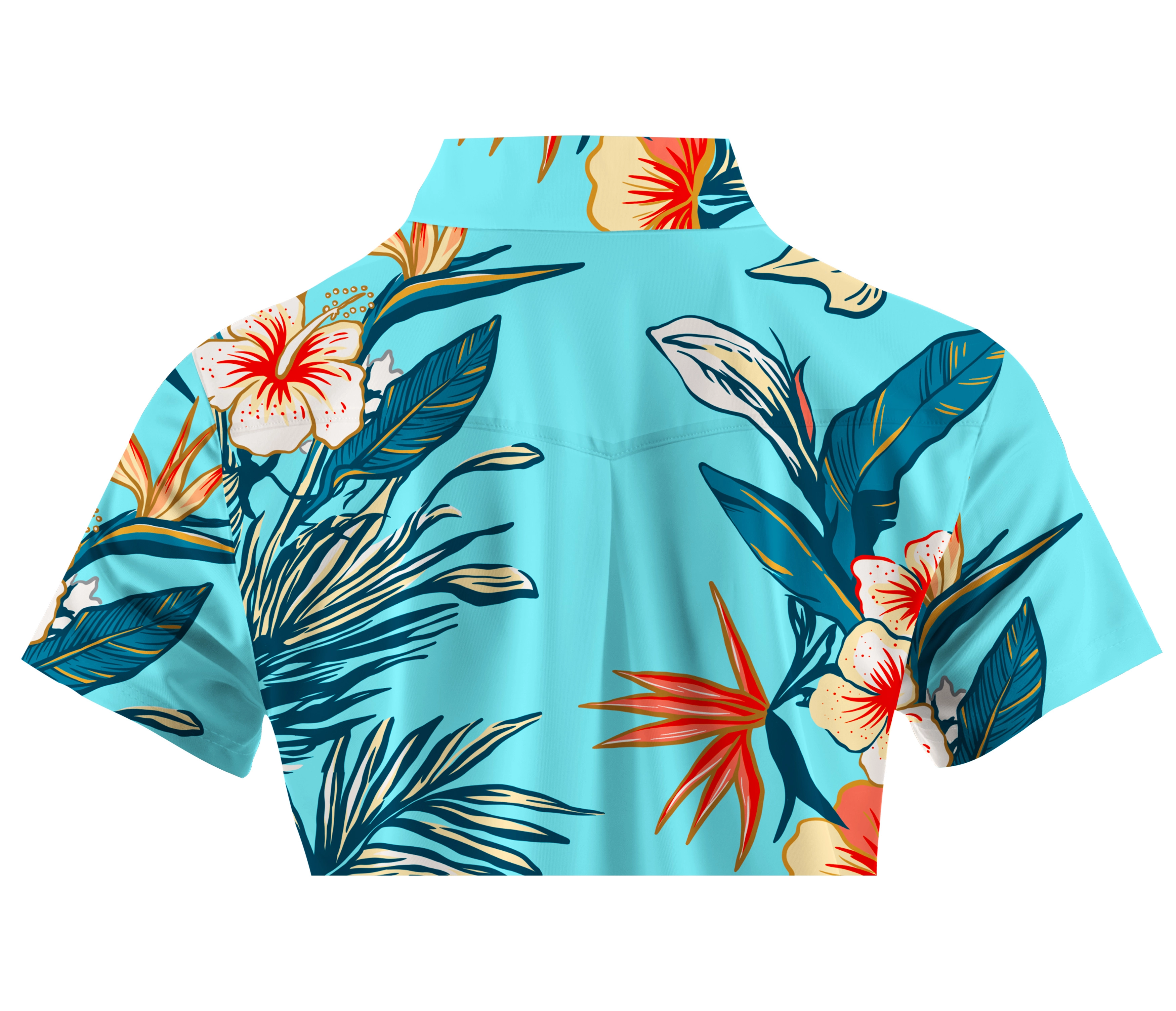 Cherryswing Women's Relaxing Hawaii Short Sleeve Polos