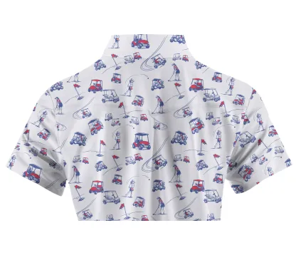 Cherryswing Women's Charm of Vintage Short Sleeve Polos