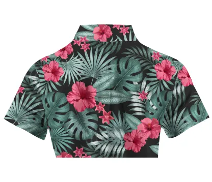 Cherryswing Women's Exotic Elegance Short Sleeve Polos