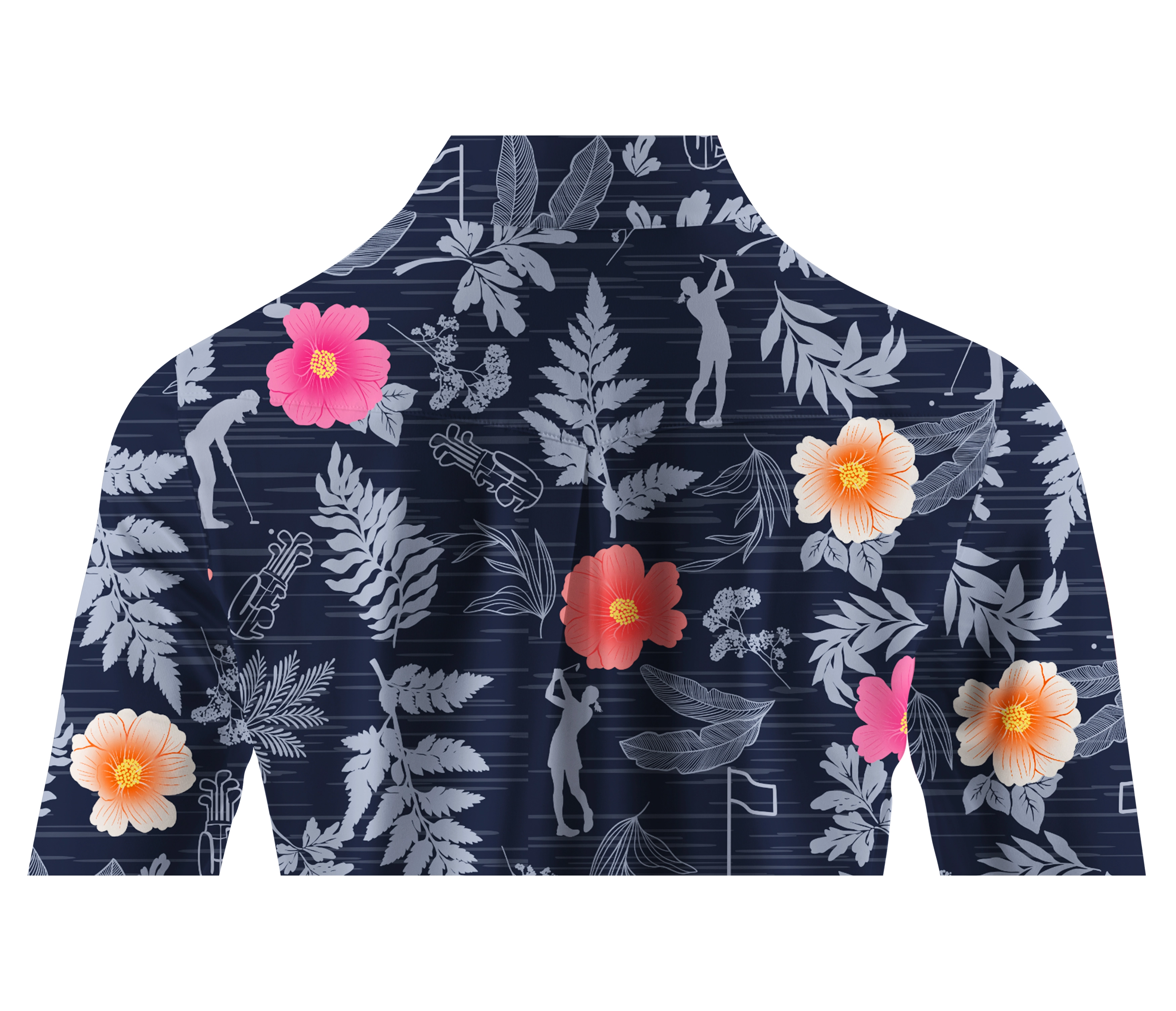 Cherryswing Women's Wild Golf Long Sleeve Polo Shirt